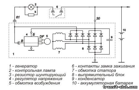 Регулятор напряжения 3702 схема подключения